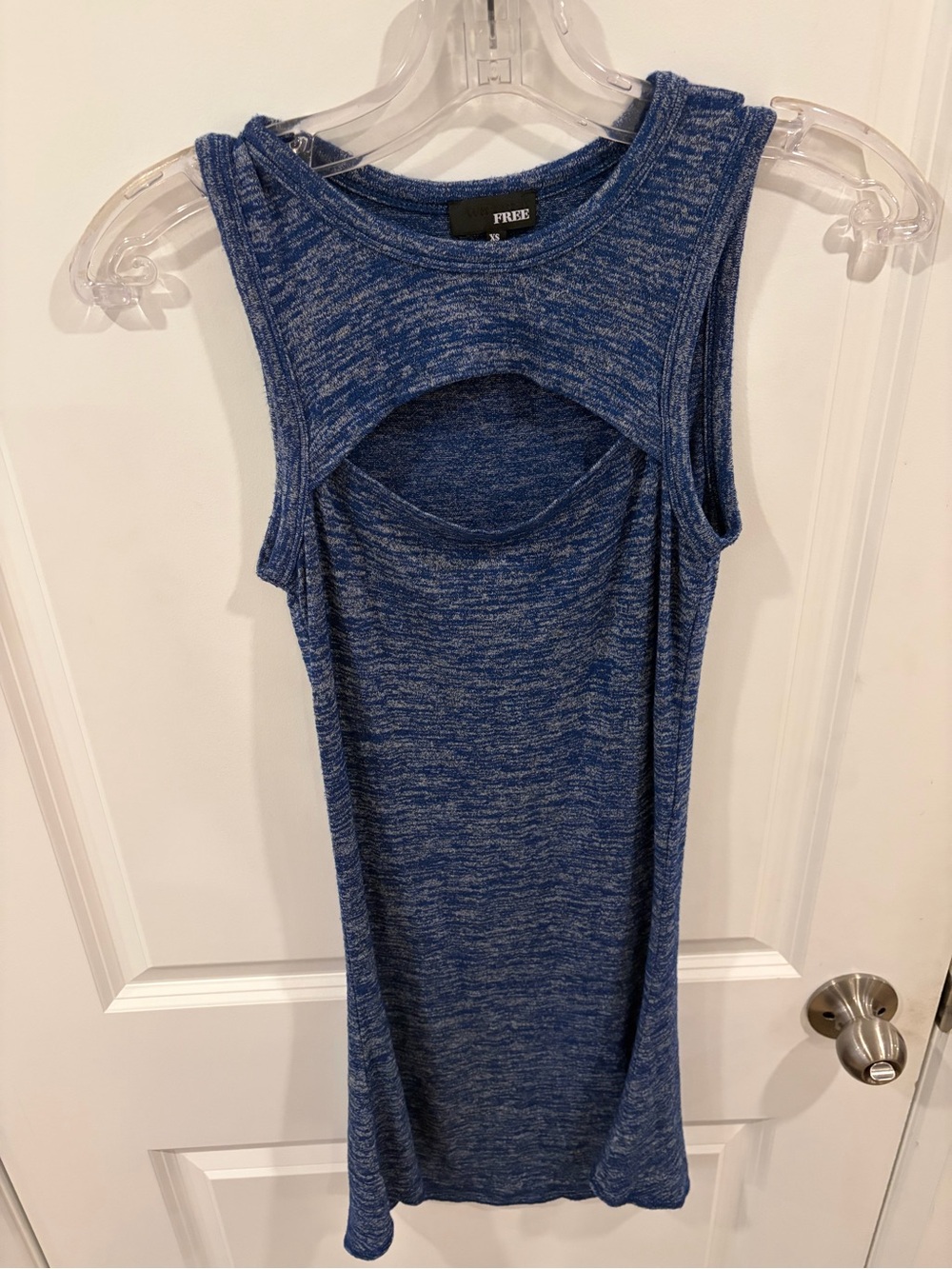 Wilfred Blue Cutout dress